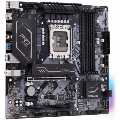 ASRock MB Sc LGA1700 B660M PRO RS, Intel B660, 4xDDR4, 1x...