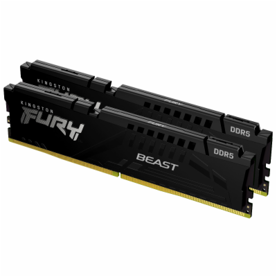 KINGSTON 64GB 5200MT/s DDR5 CL40 DIMM (Kit of 2) FURY Bea...