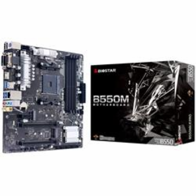 BIOSTAR B550MX/E Pro, AM4, B550 chipset, 4x DIMM DDR4 440...