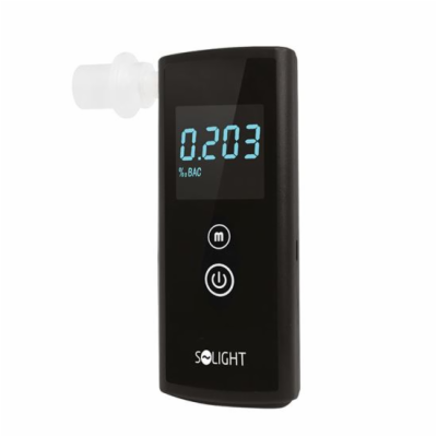 Solight alkohol tester, 0,0 - 3,0‰ BAC, přesnost 0,1‰ - 1...