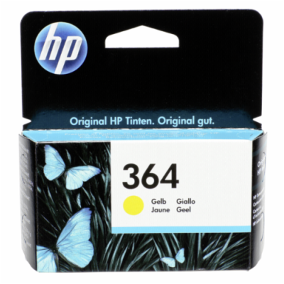 HP (364) inkoustová náplň Vivera žlutá CB320EE originál