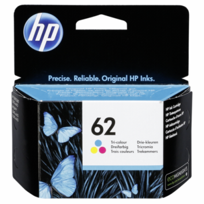 HP C2P06A - originální HP cartridge 62/ CMY/ 4,5ml