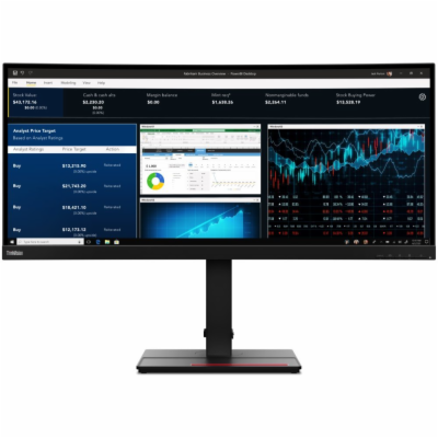 LENOVO LCD ThinkVision P34w-20 34.14" curved WLED IPS, 21...