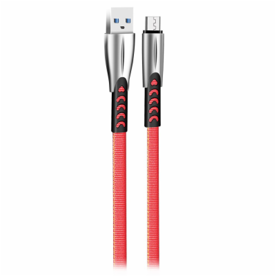 Colorway Datový Kabel Usb / Micro Usb/ 1m/ 2.4A/ Červený