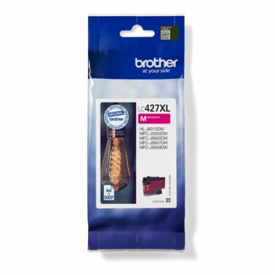 Brother LC-427XLM - originální BROTHER INK LC-427M - cca ...