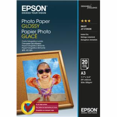 Epson C13S042536 EPSON Photo Paper Glossy A3 20 listů