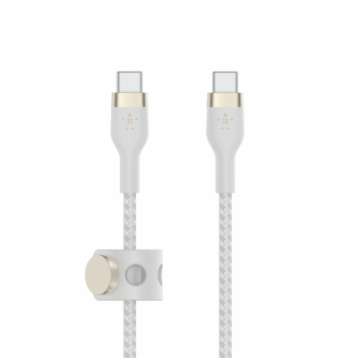 Belkin BOOST CHARGE™ USB-C/USB-C kabel, 1m, bílý - odolný...