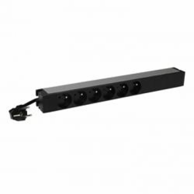 LEGRAND PDU Základní, 1U-19", výstup 6x 230V (CZ/FR), 1-f...