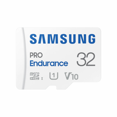 Samsung micro SDXC karta 32GB PRO Endurance + SD adaptér