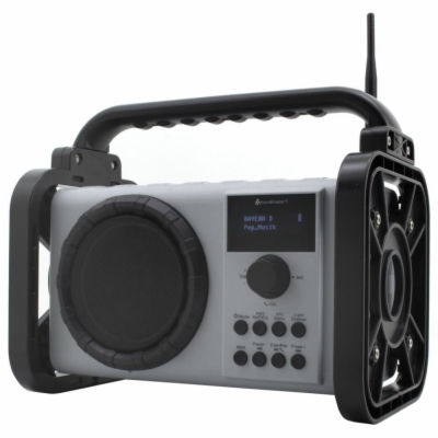 Soundmaster DAB80SG DAB+/ FM rádio/ pracovní/ Stříbrné