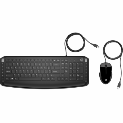 HP Wired Keyboard & Mouse 200 EN - Klávesnice a myš