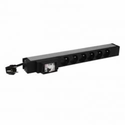 LEGRAND PDU Základní, 1U-19", výstup 6x 230V (CZ/FR), 1-f...