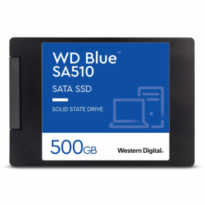 WD SSD BLUE SA510 500GB / WDS500G3B0A / SATA III / Intern...