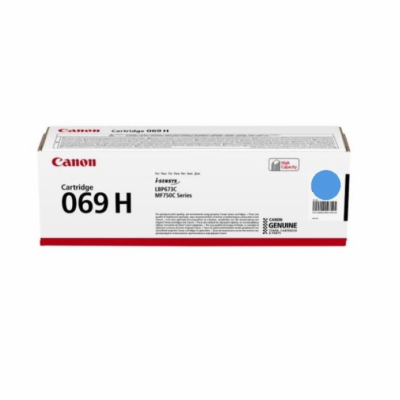 Canon TONER CRG 069C H azurová pro LBP673Cdw, MF752Cdw a ...