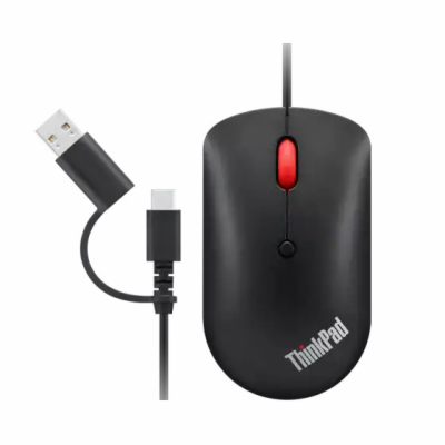 Lenovo myš ThinkPad USB-C/USB-A Wired Compact 