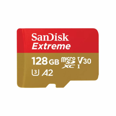 SanDisk micro SDXC karta 128GB Extreme (190 MB/s Class 10...