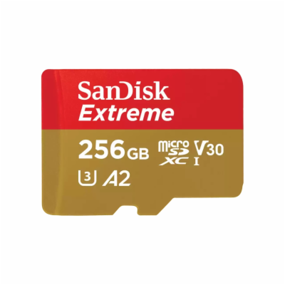 SanDisk micro SDXC karta 256GB Extreme (190 MB/s Class 10...