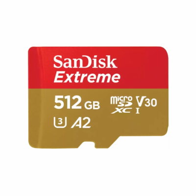 SanDisk micro SDXC karta 512GB Extreme (190 MB/s Class 10...