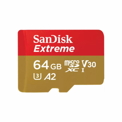 SanDisk micro SDXC karta 64GB Extreme (170 MB/s Class 10,...