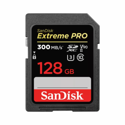 SanDisk Extreme PRO SDXC 128GB 300MB/s UHS-II U3 Class 10