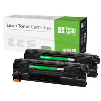 COLORWAY kompatibilní toner pro HP CE278A/ černý/ 2x 2100...