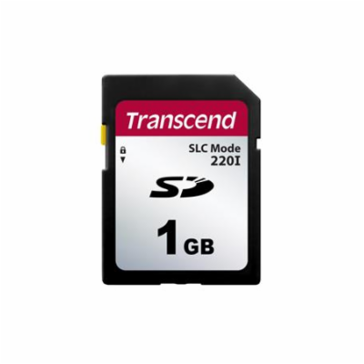 Transcend 1GB SD220I MLC průmyslová paměťová karta (SLC M...