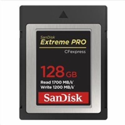 SanDisk Extreme Pro CFexpress Card 128GB, Type B, 1700MB/...