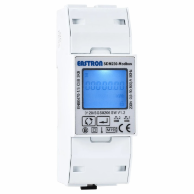 Eastron SDM230 Modbus elektroměr, jednofázový