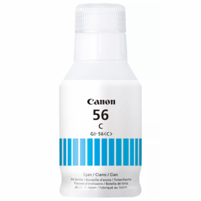 Canon BJ INK GI-56 C EUR Cyan Ink Bottle pro Maxify GX605...