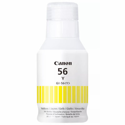 Canon BJ INK GI-56 Y EUR Yellow Ink Bottle