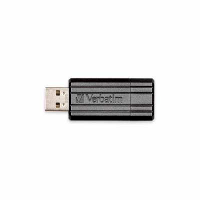 VERBATIM USB Flash Disk Store  n  Go PinStripe 128GB - Black