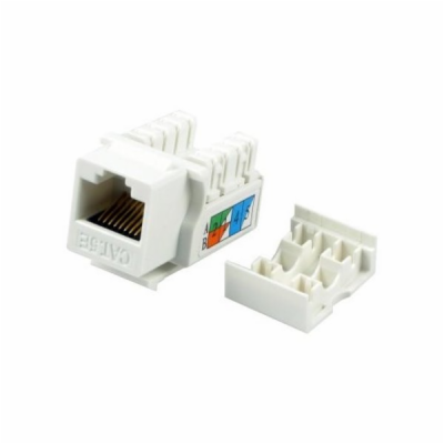 XtendLan Keystone jack RJ45, narážecí, CAT5e dual LSA/110...