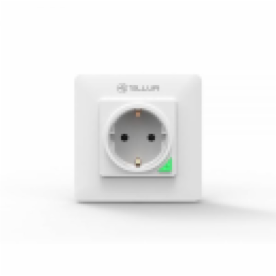 Tellur WiFi Smart Wall Plug, 3000W, 16A, bilá