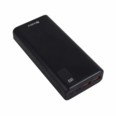 Sandberg Powerbank USB-C PD 20W 20000mAh, černá