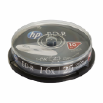 Blu-ray BD-R SL HP 25GB 6x 10-cake