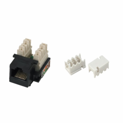 XtendLan Keystone jack RJ45, CAT5e, UTP, s krytkami proti...