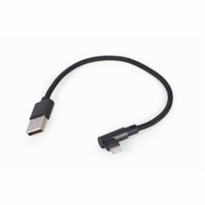 Gembird nabíjecí kabel Lightning 8-pin (M) 90° na USB 2.0...