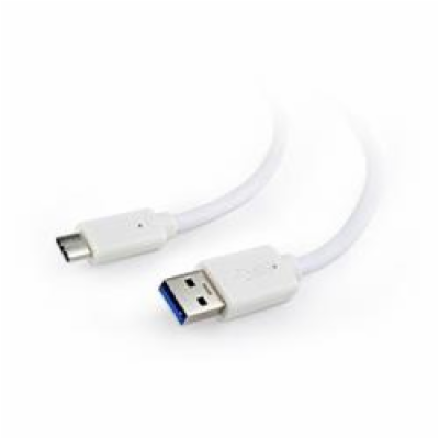 Gembird kábel USB 3.0 (AM) na USB 3.1 (CM), 3 m, biely