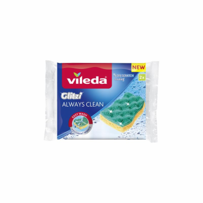 Vileda 168527 Viskózní houbička Glitzi Always Clean 2 ks