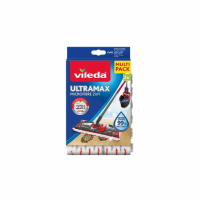 Vileda 167720 Náhrada Ultramax Microfibre 2v1 2 ks