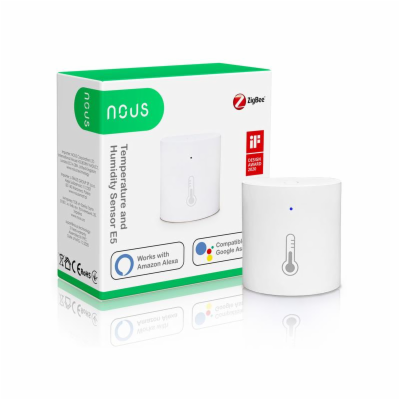 Smart detektor teploty a vlhkosti NOUS E5 ZigBee Tuya