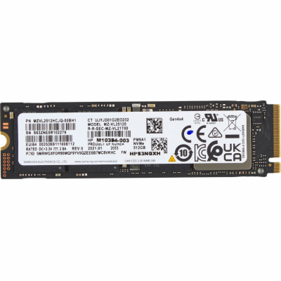 HP 512GB PCIe-4x4 NVMe M.2 SSD 5R8X9AA HP 512GB PCIe-4x4 ...