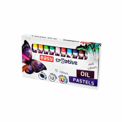 EASY Olejové pastely EasyArt 12 ks Pastely EASY Creative ...