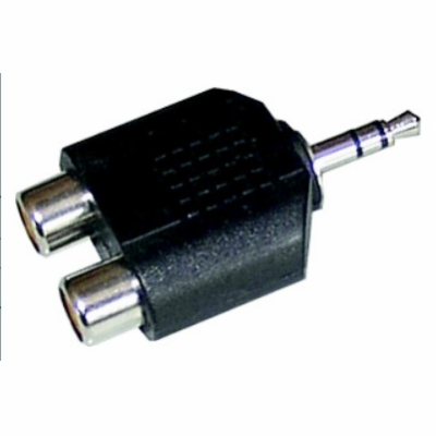Redukce Audio adaptér, 3,5mm jack konektor stereo - 2 x c...