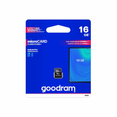 Karta paměťová GOODRAM micro SD 16 GB