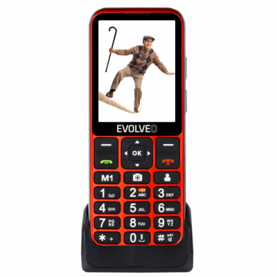 EVOLVEO EasyPhone LT, mobilní telefon pro seniory s nabíj...