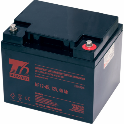 T6 Power NP12-45 12V 45Ah Akumulátor T6 Power NP12-45, 12...