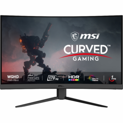 MSI Gaming Optix G27CQ4 E2 27"/VA/QHD/170Hz/1ms/Black/2R