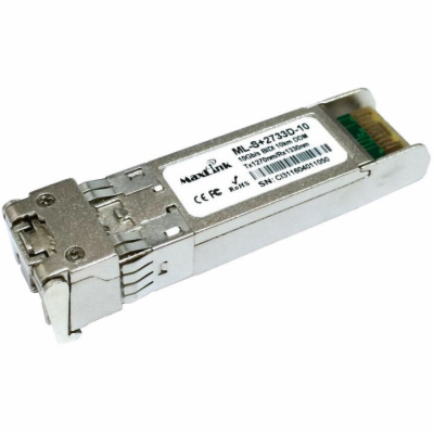 MaxLink 10G SFP+ optický modul, WDM(BiDi), SM, Tx 1270/Rx...