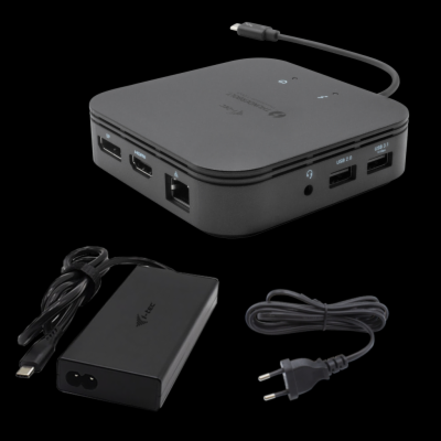 i-tec Thunderbolt 3 Travel Dock Dual 4K Display + PD 60W ...